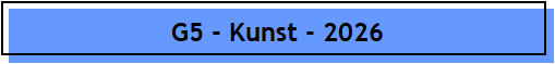 G5 - Kunst - 2026