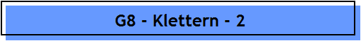 G8 - Klettern - 2