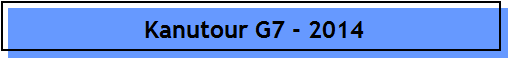 Kanutour G7 - 2014