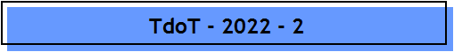 TdoT - 2022 - 2